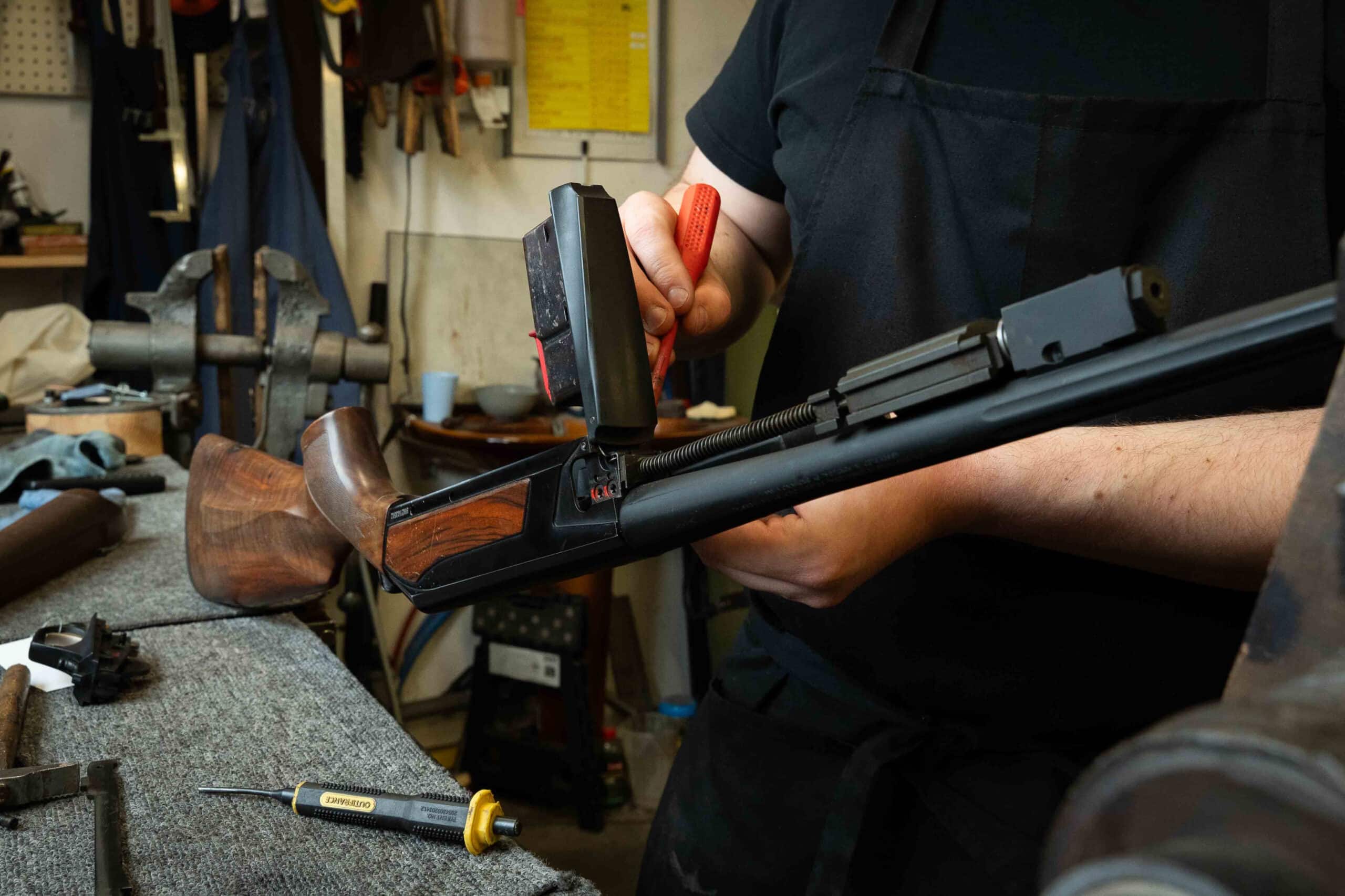 Atelier réparation arme Isère armurier diplômé