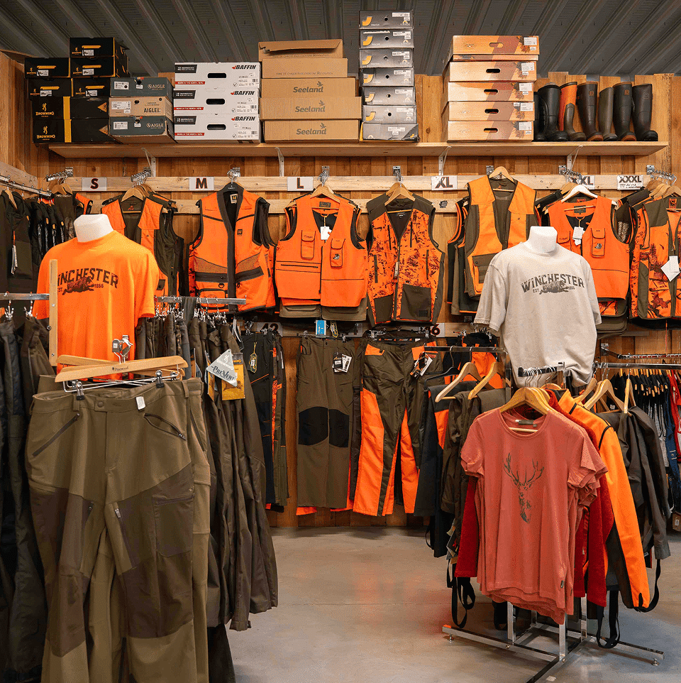 Vêtement de chasse technique et veste de traque Isère